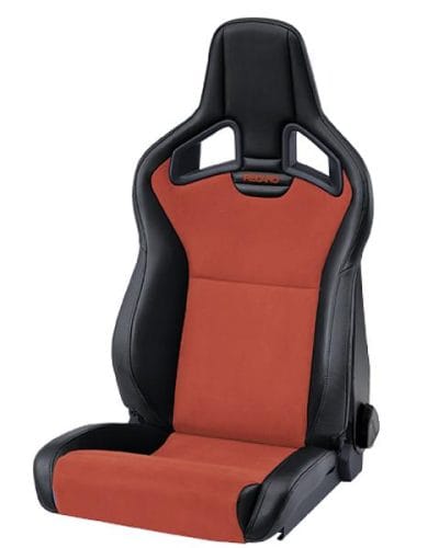 RECARO CROSS SPORTSTER CS LI HZG KL schwarz / Dinamica rot inkl. Heizung – Bild 1