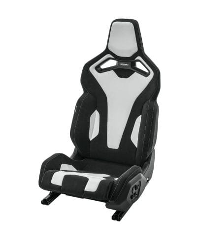 RECARO SPORT C LI Leder weiß / Dinamica schwarz