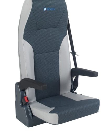Sportscraft ISIS Einzelsitz - Stoff schwarz
