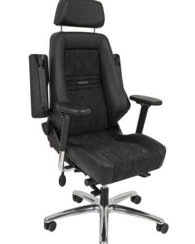 RECARO GUARD 24/7 Drehstuhl Kunstleder/Stoff inkl. 4D Armlehnen.