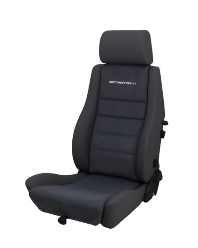 scheel-mann Vario XXL - Stoff/Kunstleder schwarz
