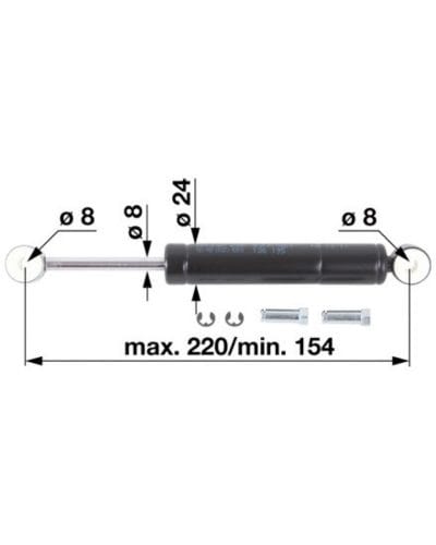 Grammer Stoßdämpfer - MSG83/93, DS83