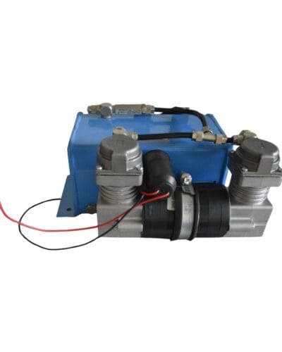 ISRI Kompressoranlage 24V - Doppelkolbenmotor Anschluss 6/4 – Bild 1